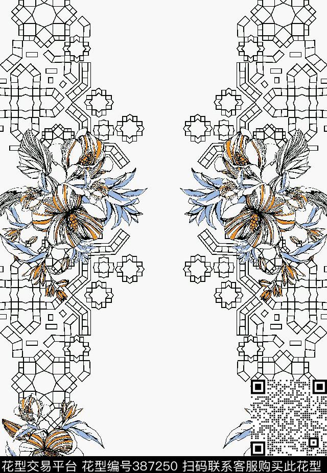 休闲传统印花华亿平台下载（图片编号: 387250） - 瓦栏（Walan）