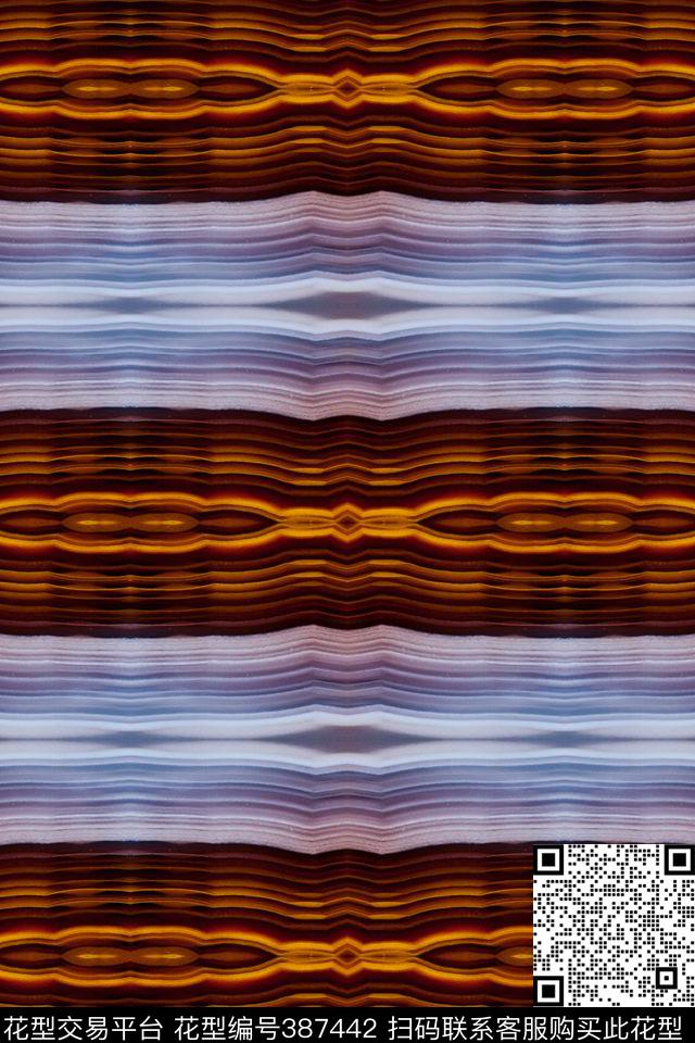 抽象色彩石头纹路数码印花华亿平台下载（图片编号: 387442） - 瓦栏（Walan）