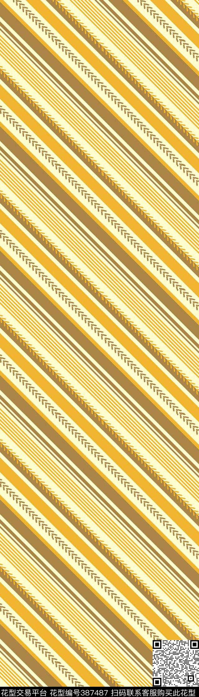 流行现代民族风格条纹传统印花华亿平台下载（图片编号: 387487） - 瓦栏（Walan）