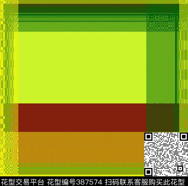 现代简约形变传统印花华亿平台下载（图片编号: 387574） - 瓦栏（Walan）