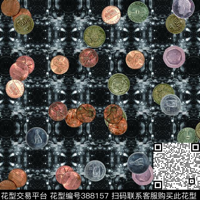 潮流复古男装华亿平台数码印花华亿平台下载（图片编号: 388157） - 瓦栏（Walan）