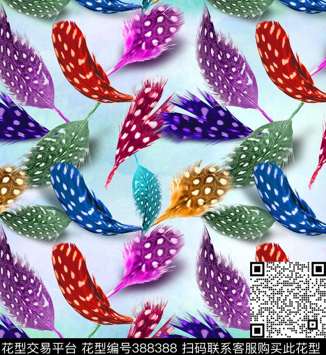 彩色朦胧梦幻朦胧数码印花华亿平台下载（图片编号: 388388） - 瓦栏（Walan）