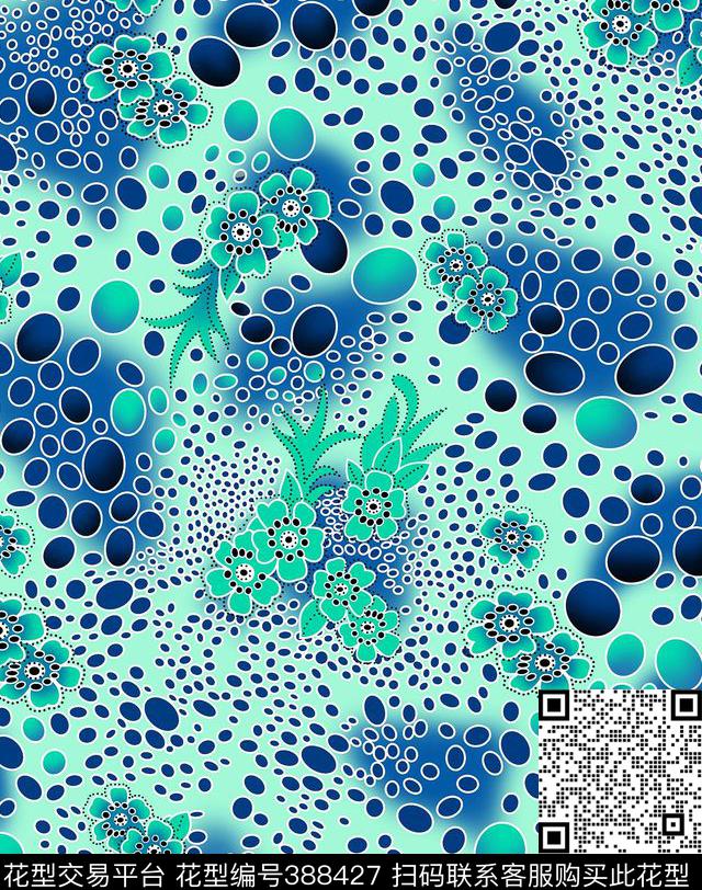自然风欧美传统印花华亿平台下载（图片编号: 388427） - 瓦栏（Walan）
