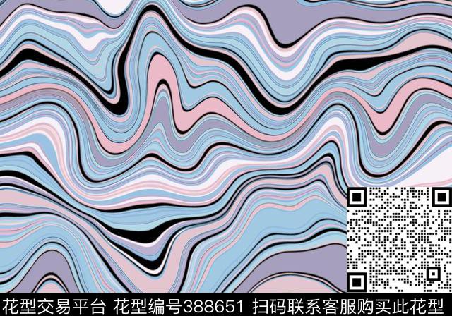 抽象中国风传统印花华亿平台下载（图片编号: 388651） - 瓦栏（Walan）