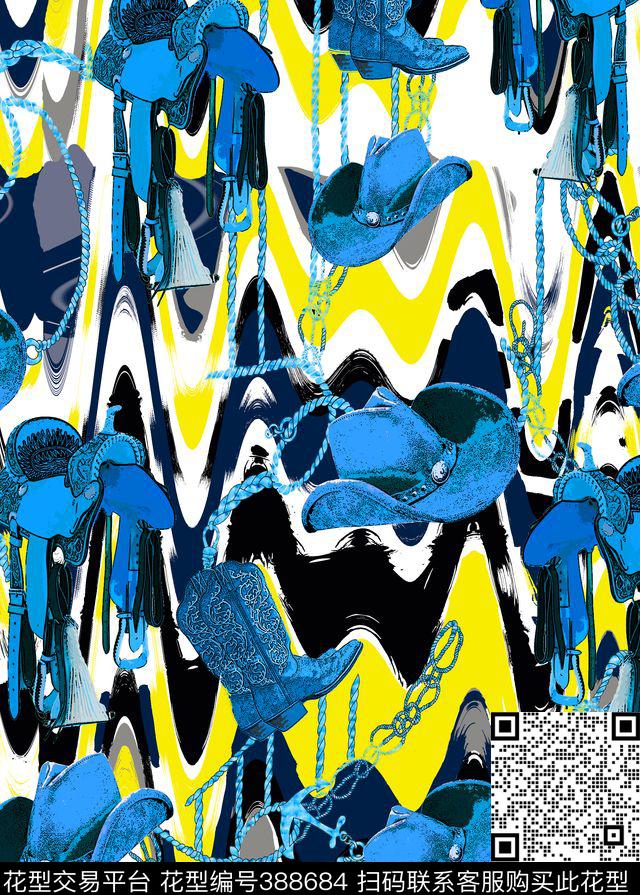 抽象帽子鞋子传统印花华亿平台下载（图片编号: 388684） - 瓦栏（Walan）