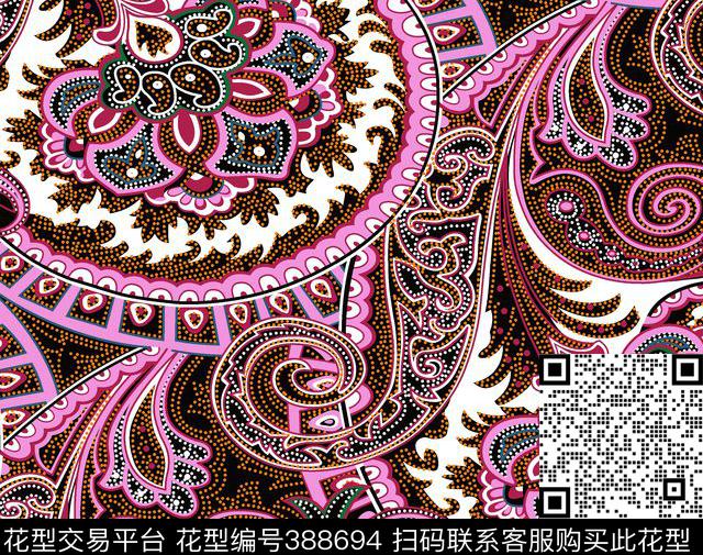 中国风抽象传统印花华亿平台下载（图片编号: 388694） - 瓦栏（Walan）