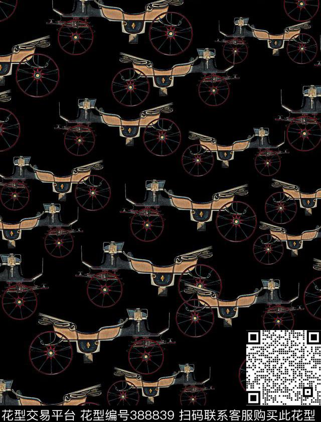 古车轮欧洲自行车数码印花华亿平台下载（图片编号: 388839） - 瓦栏（Walan）