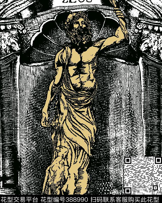 休闲传统印花华亿平台下载（图片编号: 388990） - 瓦栏（Walan）