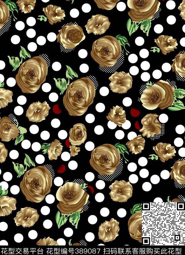 欧美中国风传统印花华亿平台下载（图片编号: 389087） - 瓦栏（Walan）