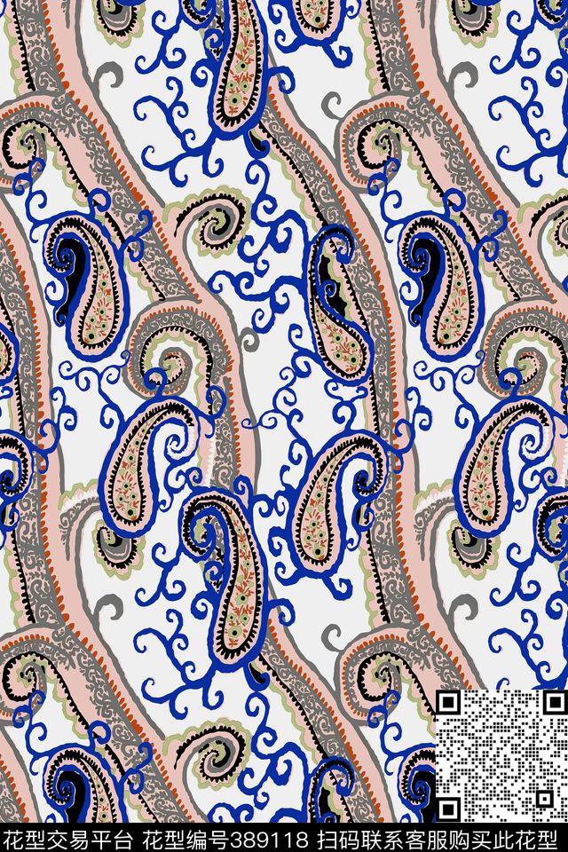 新华亿平台印花图案传统印花华亿平台下载（图片编号: 389118） - 瓦栏（Walan）