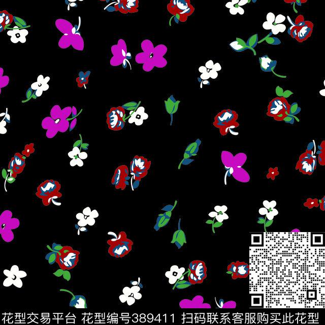 潮流男装华亿平台小碎花传统印花华亿平台下载（图片编号: 389411） - 瓦栏（Walan）