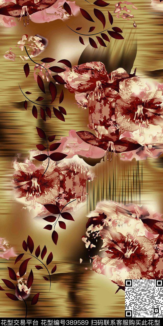 欧美清新传统印花华亿平台下载（图片编号: 389589） - 瓦栏（Walan）