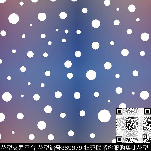 幻彩波点女装羽绒服数码印花华亿平台下载（图片编号: 389679） - 瓦栏（Walan）