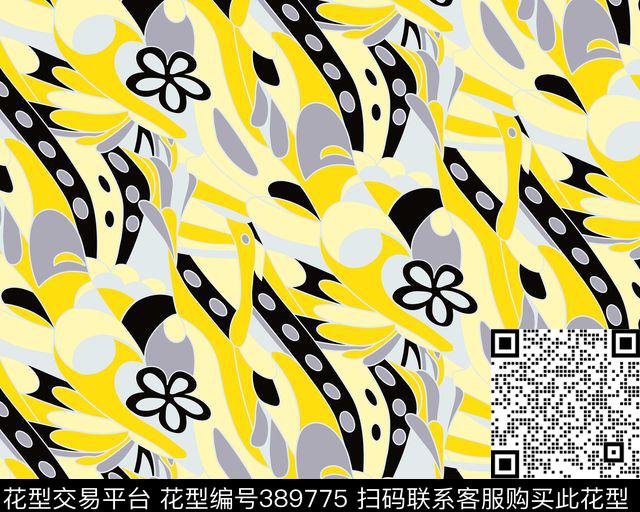 欧美清新传统印花华亿平台下载（图片编号: 389775） - 瓦栏（Walan）