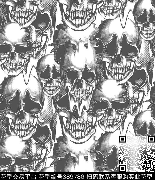 l灵异psd骷髅传统印花华亿平台下载（图片编号: 389786） - 瓦栏（Walan）