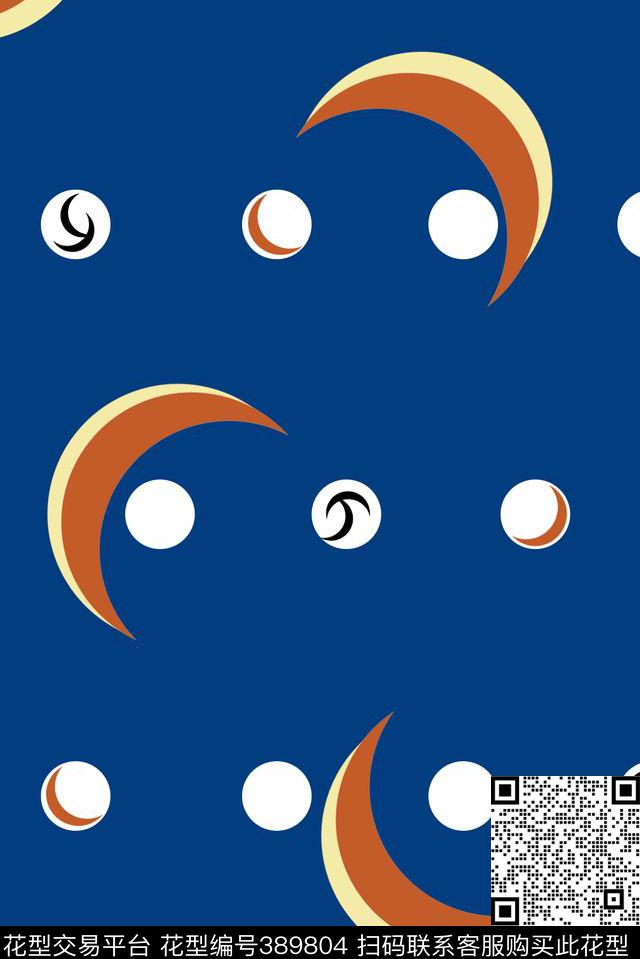 波点男装几何传统印花华亿平台下载（图片编号: 389804） - 瓦栏（Walan）