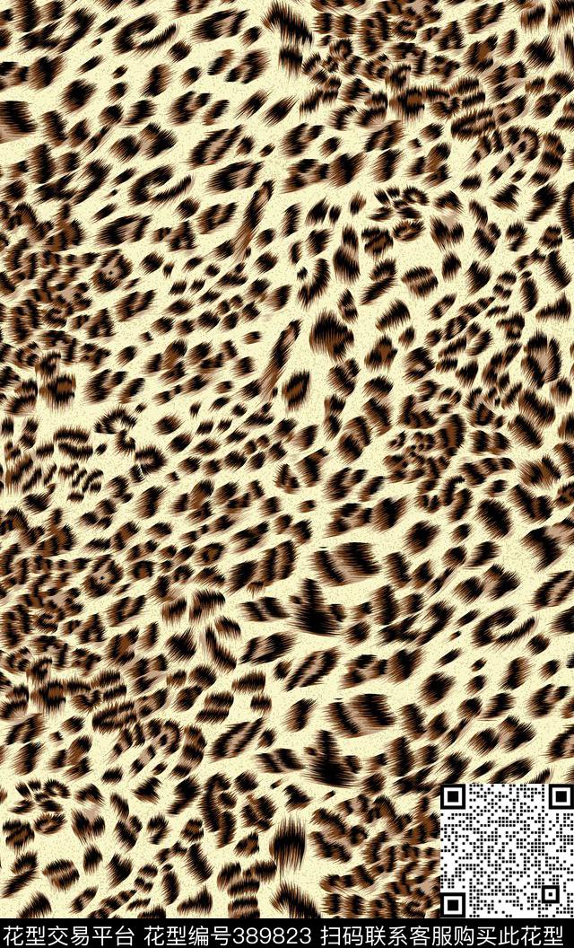 欧美豹纹传统印花华亿平台下载（图片编号: 389823） - 瓦栏（Walan）