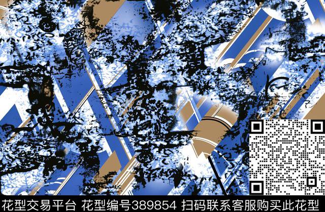 抽象欧美传统印花华亿平台下载（图片编号: 389854） - 瓦栏（Walan）