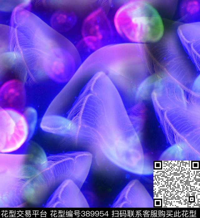 潮流复古海洋数码印花华亿平台下载（图片编号: 389954） - 瓦栏（Walan）