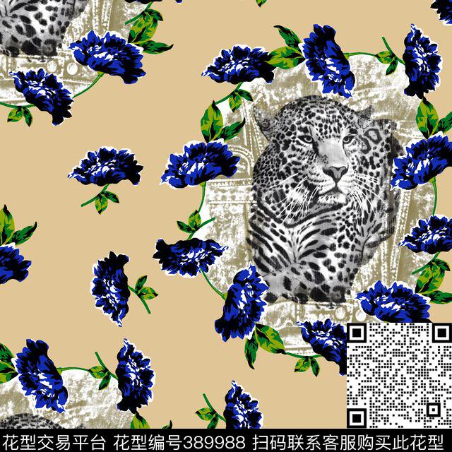 霸气定位鸡冠花传统印花华亿平台下载（图片编号: 389988） - 瓦栏（Walan）