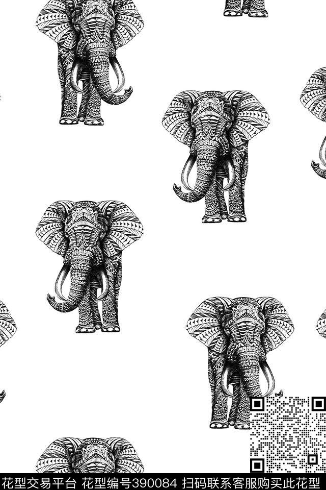 男装印花图案传统印花华亿平台下载（图片编号: 390084） - 瓦栏（Walan）