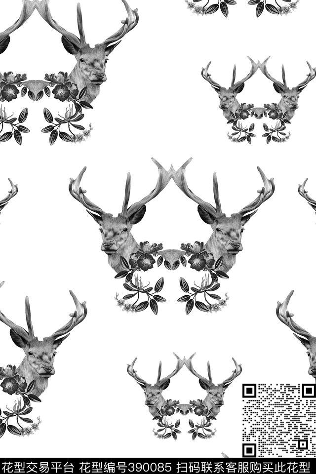 男装单色传统印花华亿平台下载（图片编号: 390085） - 瓦栏（Walan）