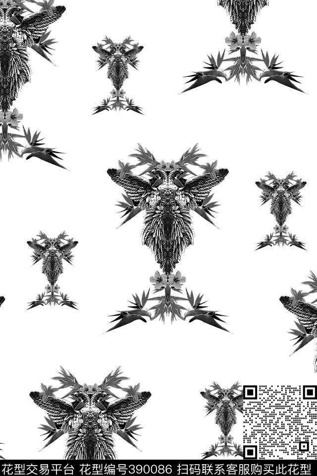 男装印花图案传统印花华亿平台下载（图片编号: 390086） - 瓦栏（Walan）