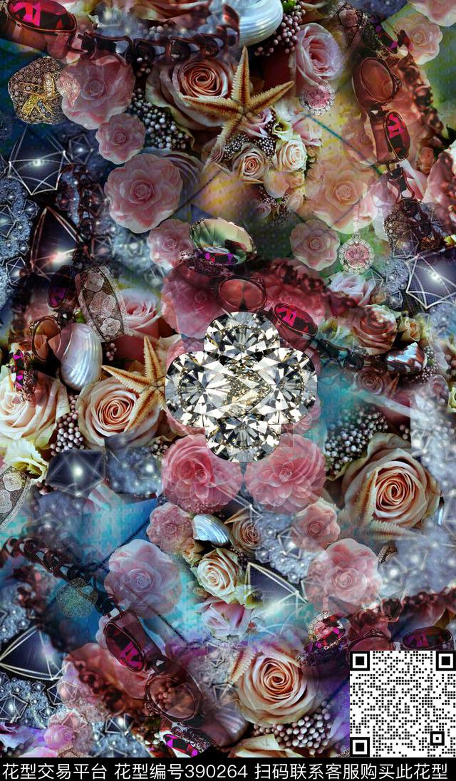 现代珠宝数码数码印花华亿平台下载（图片编号: 390264） - 瓦栏（Walan）