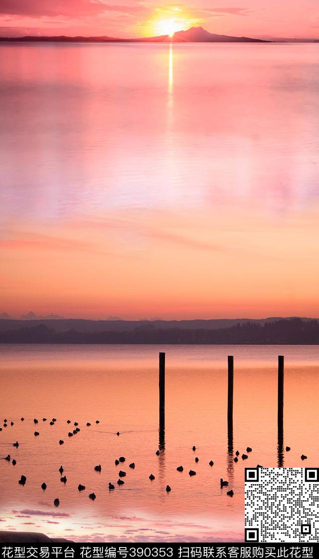 自然自然、街头等风光传统印花华亿平台下载（图片编号: 390353） - 瓦栏（Walan）