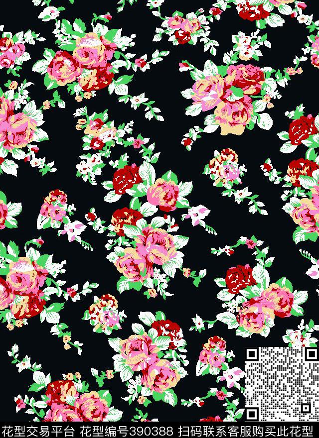 服装华亿平台传统印花华亿平台下载（图片编号: 390388） - 瓦栏（Walan）