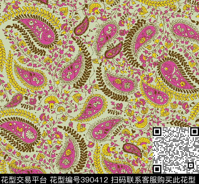 华亿平台图案传统印花华亿平台下载（图片编号: 390412） - 瓦栏（Walan）