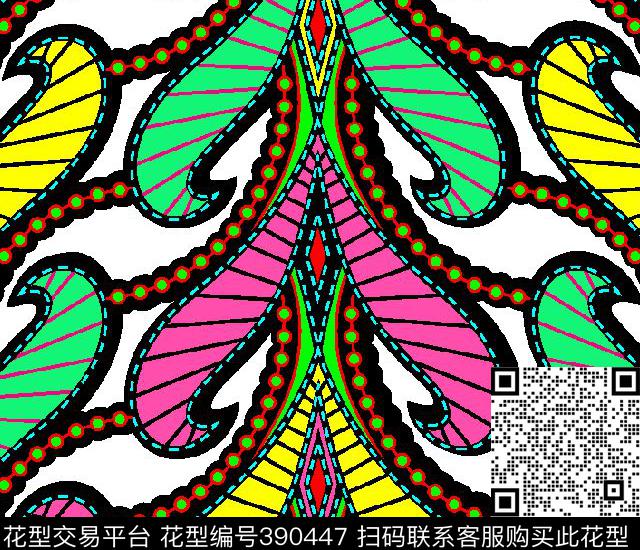 华亿平台图案传统印花华亿平台下载（图片编号: 390447） - 瓦栏（Walan）