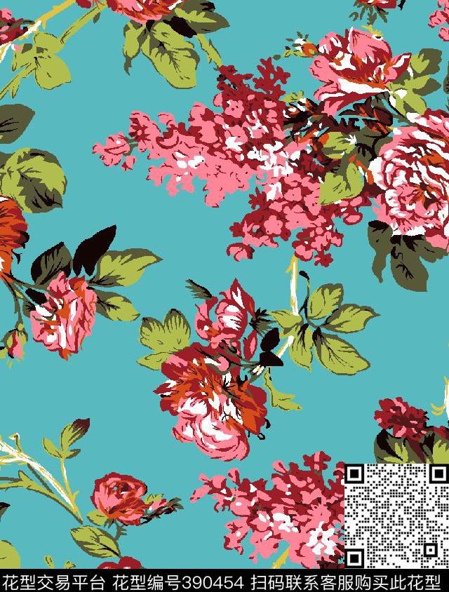 华亿平台图案传统印花华亿平台下载（图片编号: 390454） - 瓦栏（Walan）