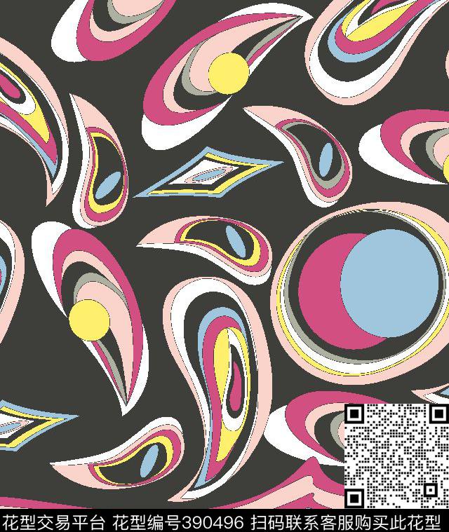 华亿平台图案传统印花华亿平台下载（图片编号: 390496） - 瓦栏（Walan）