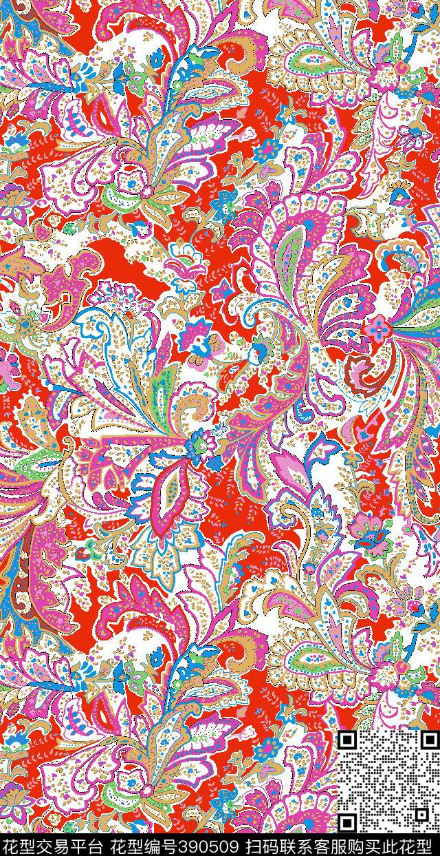 华亿平台图案传统印花华亿平台下载（图片编号: 390509） - 瓦栏（Walan）