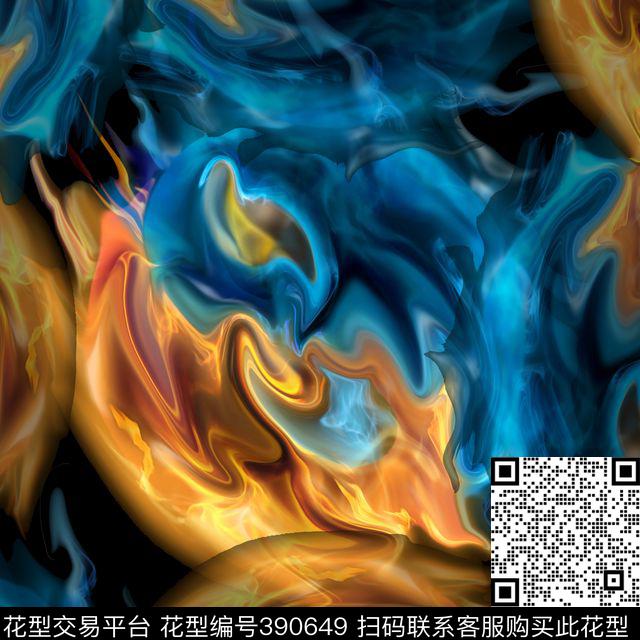 潮流复古男装华亿平台数码印花华亿平台下载（图片编号: 390649） - 瓦栏（Walan）