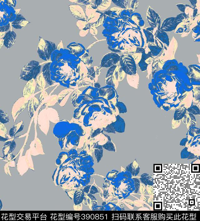 200dpi34.76x38.42cmjpg传统印花华亿平台下载（图片编号: 390851） - 瓦栏（Walan）