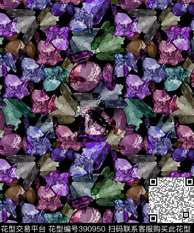 钻石乱钻石钻石珠宝数码印花华亿平台下载（图片编号: 390950） - 瓦栏（Walan）