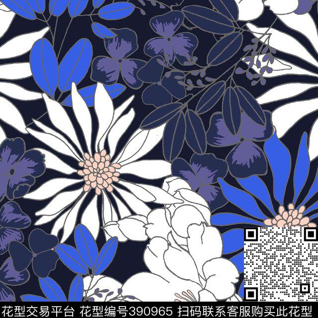 抽象清新传统印花华亿平台下载（图片编号: 390965） - 瓦栏（Walan）