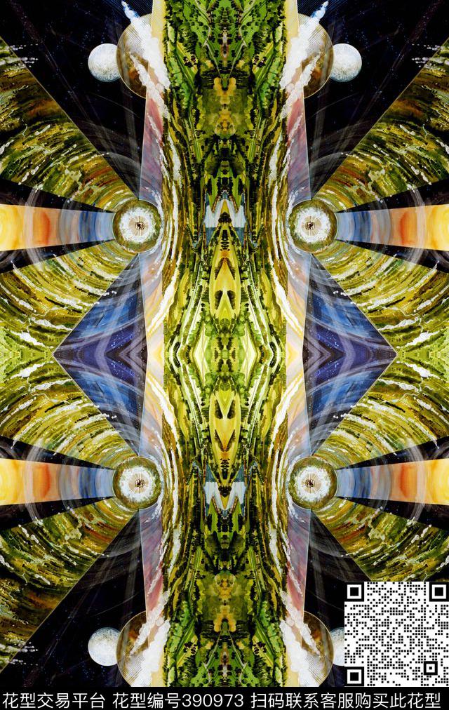 潮流复古男装华亿平台数码印花华亿平台下载（图片编号: 390973） - 瓦栏（Walan）