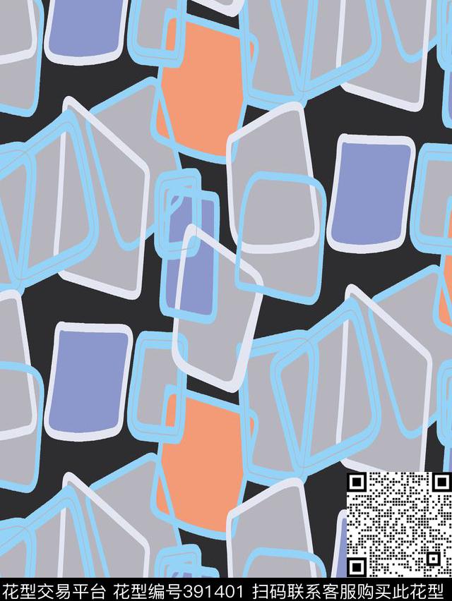 几何传统印花华亿平台下载（图片编号: 391401） - 瓦栏（Walan）