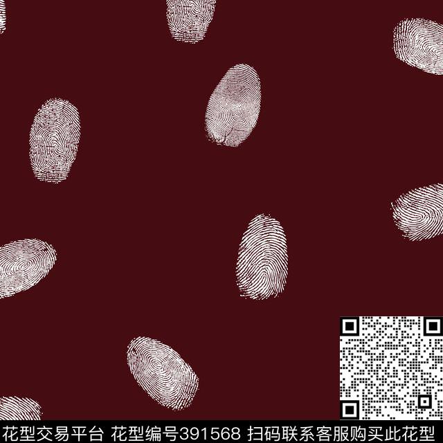 流行风格指纹数码印花华亿平台下载（图片编号: 391568） - 瓦栏（Walan）