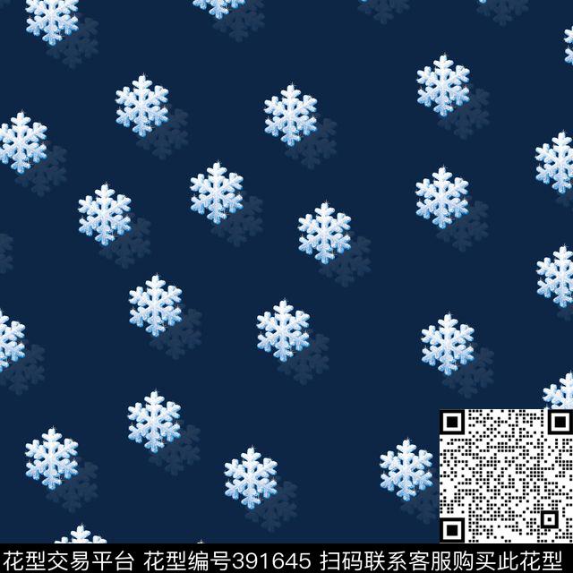 流行风格雪花数码印花华亿平台下载（图片编号: 391645） - 瓦栏（Walan）
