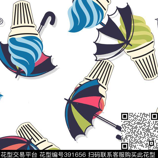 风俗伞雪糕传统印花华亿平台下载（图片编号: 391656） - 瓦栏（Walan）