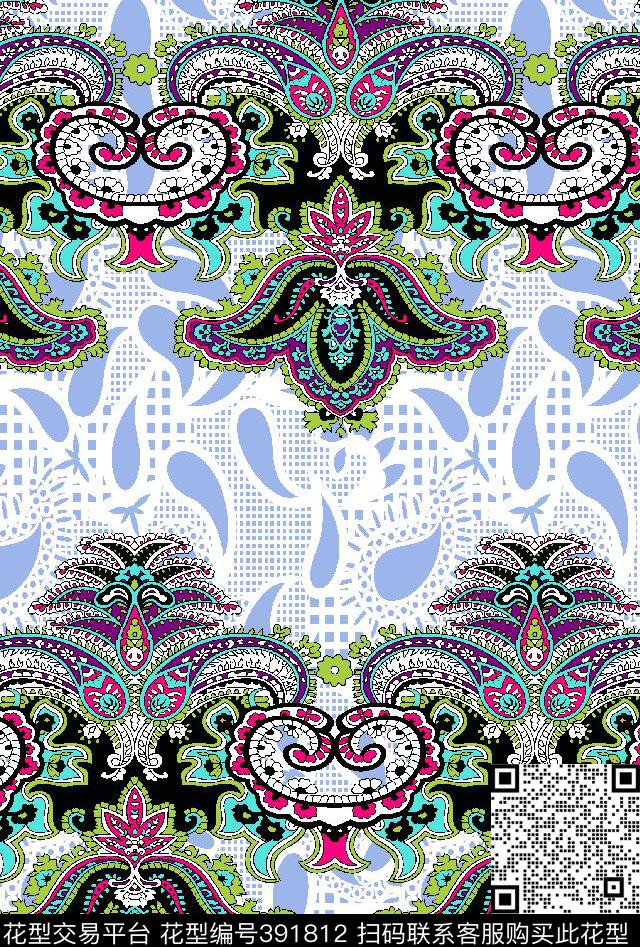 休闲传统印花华亿平台下载（图片编号: 391812） - 瓦栏（Walan）