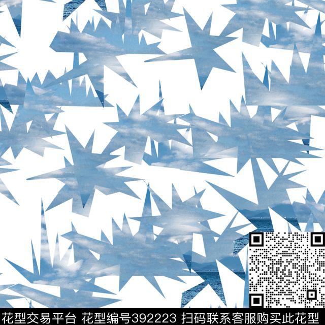 潮流抽象复古数码印花华亿平台下载（图片编号: 392223） - 瓦栏（Walan）