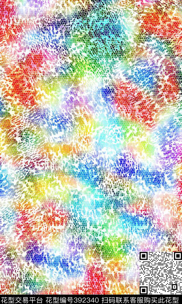 抽象数码印花华亿平台下载（图片编号: 392340） - 瓦栏（Walan）