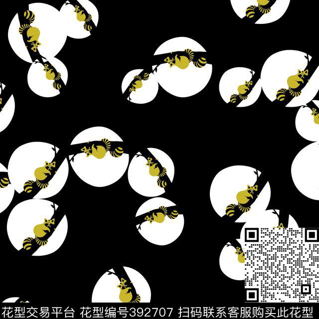 动物猫咪男女装传统印花华亿平台下载（图片编号: 392707） - 瓦栏（Walan）