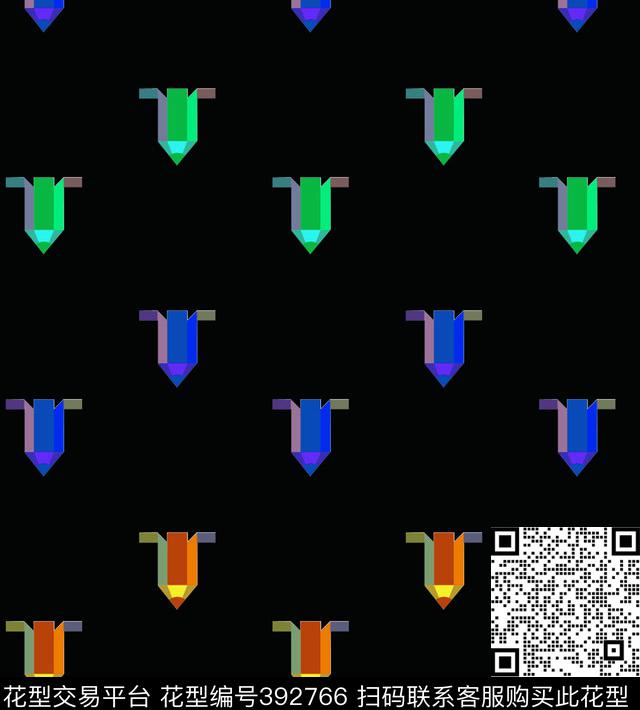 潮流抽象复古传统印花华亿平台下载（图片编号: 392766） - 瓦栏（Walan）