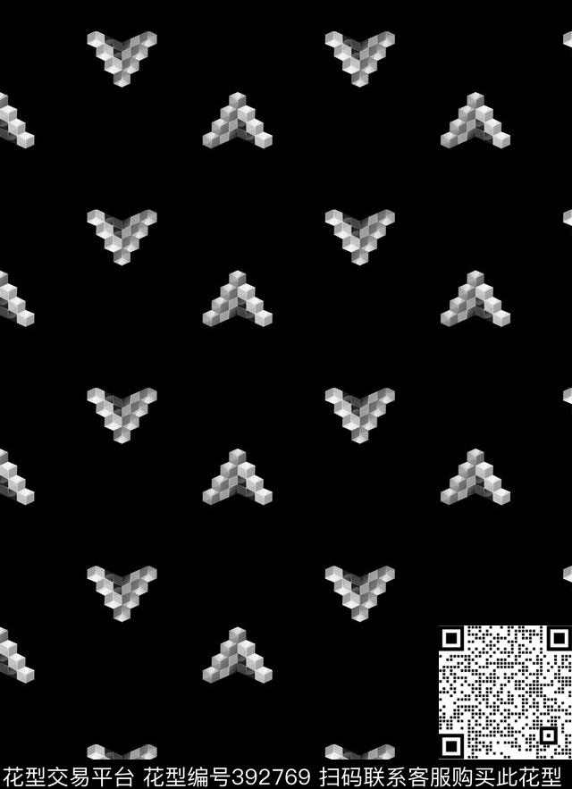 潮流复古抽象传统印花华亿平台下载（图片编号: 392769） - 瓦栏（Walan）